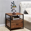 Chloe Lighting Sunniva Dragonfly 1-Light Glass Table Lamp in Multi-Color