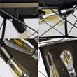 Chloe Lighting Farmhouse 2-Light Metal Ceiling Flush Fixture in Bronze/Gold