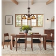 Chloe Lighting Liaison 3-Light Victorian Glass Chandelier in Multi-Color
