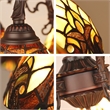 Chloe Lighting Liaison 5-Light Victorian Glass Chandelier in Multi-Color