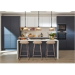 Chloe Lighting Belle 1-Light Glass Mini Pendant Ceiling Fixture in Multi-Color