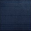 Devion Furniture Modern Velvet Sectional Sofa in Blue/Gold legs