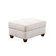 8 - Piece Chenille Fabric Upholstered Sectional With Console & Ottoman-Beige