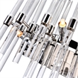 CWI Lighting Miroir 4 Light Transitional Metal Vanity Light in Polished Nickel