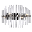 CWI Lighting Miroir 4 Light Transitional Metal Vanity Light in Polished Nickel
