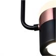 CWI Lighting Moxie Contemporary Metal LED Pool Table Light in Black