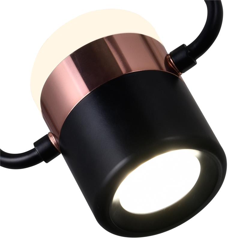CWI Lighting Moxie Contemporary Metal LED Pool Table Light in Black