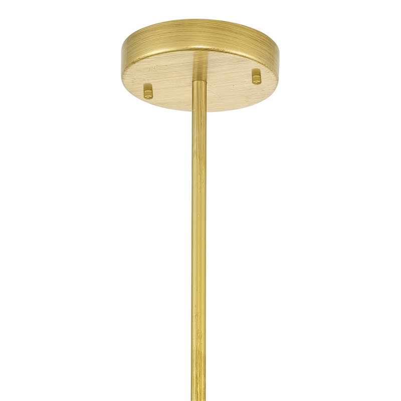 CWI Lighting Belinda 1 Light Transitional Metal Pendant in Champagne Gold