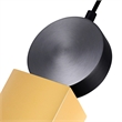 CWI Lighting Saleen Contemporary Metal LED Mini Pendant in Brass/Black