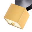 CWI Lighting Saleen Contemporary Metal LED Mini Pendant in Brass/Black