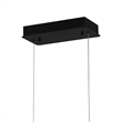 CWI Lighting Juliette Transitional Metal Chandelier with Dimmer in Black