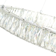 CWI Lighting Madeline Contemporary Metal LED Chandelier in Chrome