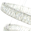 CWI Lighting MadelineContemporary Metal Chandelier in Chrome