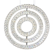 CWI Lighting Celina Contemporary Metal LED Chandelier in Chrome