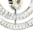 CWI Lighting Celina Contemporary Metal LED Chandelier in Chrome