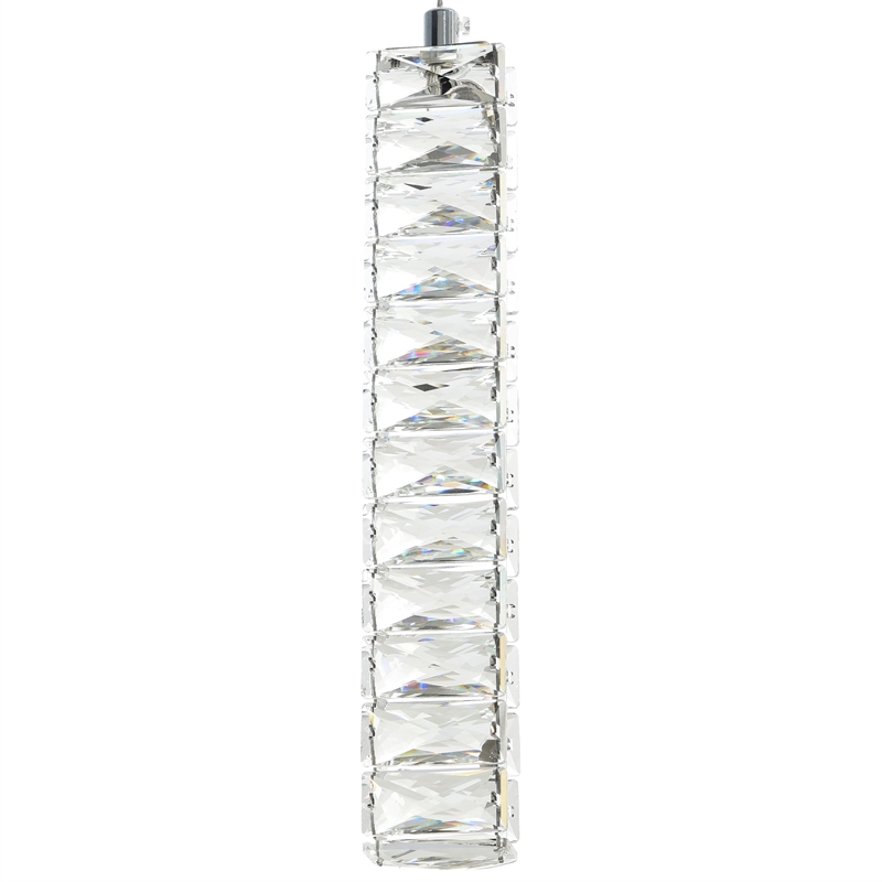 CWI Lighting Celina Contemporary Metal Chandelier with Dimmer in Chrome