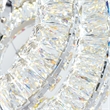 CWI Lighting Celina Contemporary Metal LED Integrated Chandelier in Chrome