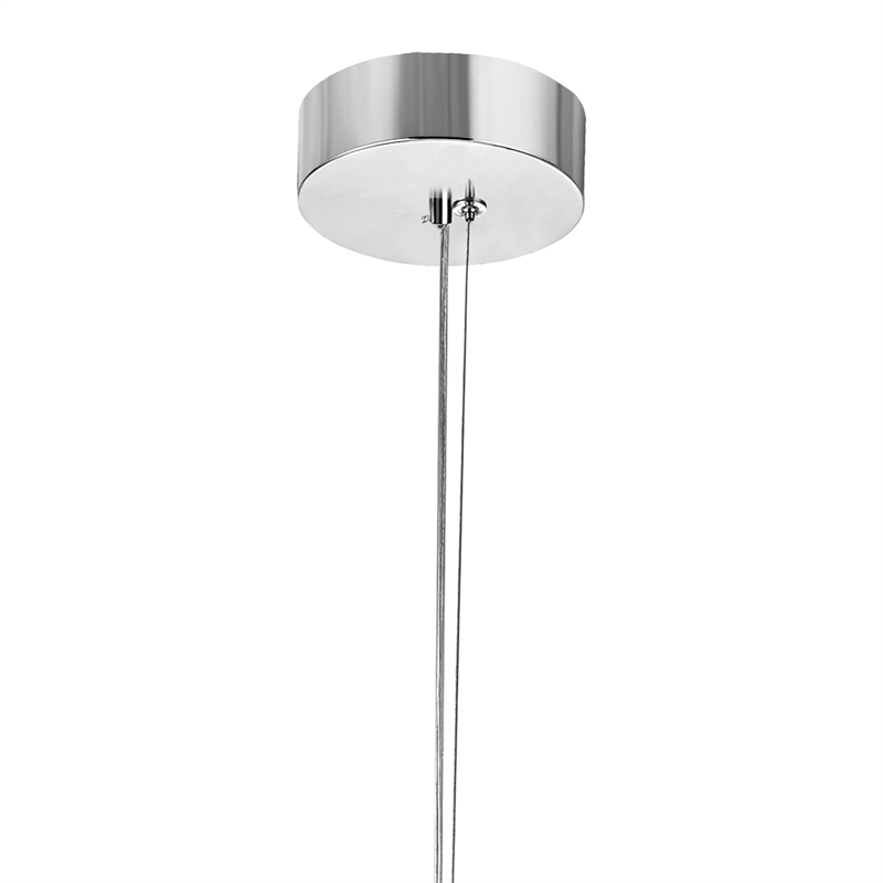 CWI Lighting Colette Contemporary Metal LED Chandelier in Chrome