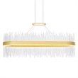 CWI Lighting Genevieve Transitional Metal LED Chandelier in Medallion Gold