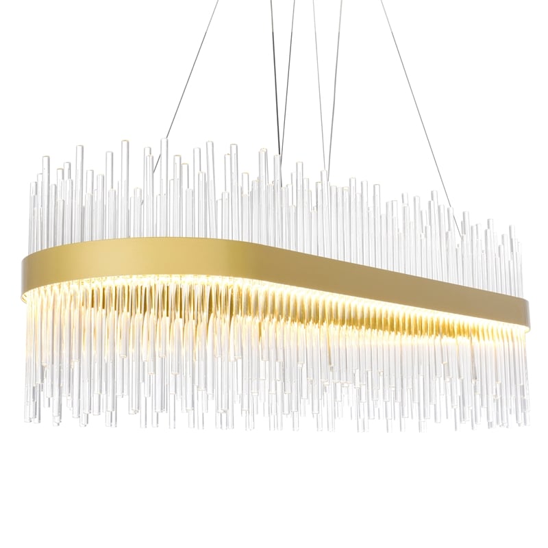 CWI Lighting Genevieve Transitional Metal LED Chandelier in Medallion Gold