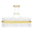 CWI Lighting Genevieve Transitional Metal LED Chandelier in Medallion Gold