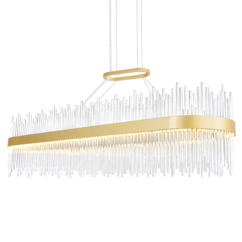 CWI Lighting Genevieve Transitional Metal LED Chandelier in Medallion Gold