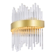 CWI Lighting Genevieve Transitional Metal LED Wall Sconce in Medallion Gold