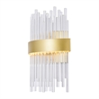 CWI Lighting Genevieve Transitional Metal LED Wall Sconce in Medallion Gold