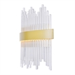CWI Lighting Genevieve Transitional Metal LED Wall Sconce in Medallion Gold