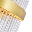 CWI Lighting Genevieve Transitional Metal LED Wall Sconce in Medallion Gold