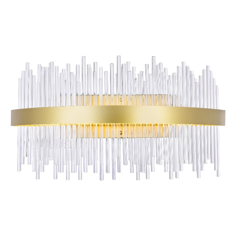 CWI Lighting Genevieve Transitional Metal LED Wall Sconce in Medallion Gold