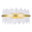 CWI Lighting Genevieve Transitional Metal LED Wall Sconce in Medallion Gold