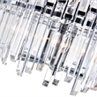CWI Lighting Henrietta 12 Light Transitional Metal Chandelier in Chrome