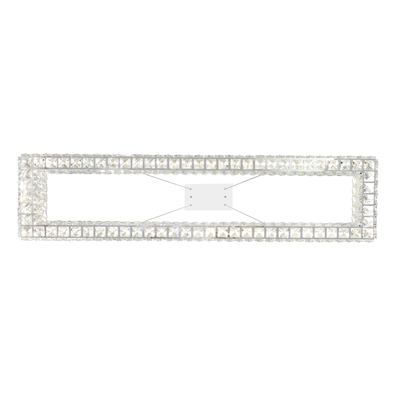 CWI Lighting Felicity Contemporary Metal LED Chandelier in Chrome