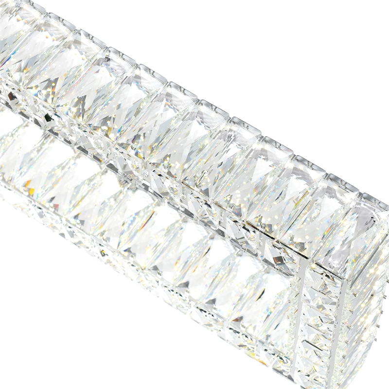 CWI Lighting Felicity Contemporary Metal LED Chandelier in Chrome