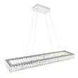CWI Lighting Felicity Contemporary Metal LED Chandelier in Chrome