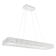 CWI Lighting Felicity Contemporary Metal LED Chandelier in Chrome