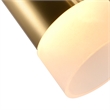 CWI Lighting AndesContemporary Metal LED Down Mini Pendant in Satin Gold