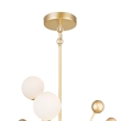CWI Lighting Element 17 Light Contemporary Metal Chandelier in Sun Gold