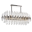CWI Lighting Miroir 16 Light Metal Pool Table Light in Polished Nickel