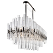CWI Lighting Miroir 16 Light Metal Pool Table Light in Polished Nickel