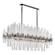CWI Lighting Miroir 16 Light Metal Pool Table Light in Polished Nickel