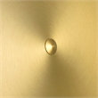 CWI Lighting Ovni Contemporary Metal LED Mini Pendant in Brass