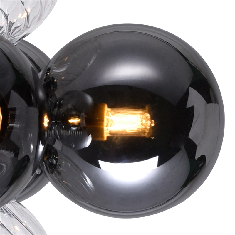 CWI Lighting Pallocino 3 Light Contemporary Metal Sconce in Chrome