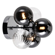 CWI Lighting Pallocino 3 Light Contemporary Metal Sconce in Chrome