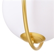 CWI Lighting Celeste 1 Light Contemporary Metal Mini Pendant in Gold