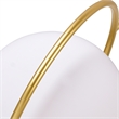 CWI Lighting Celeste 1 Light Contemporary Metal Mini Pendant in Gold