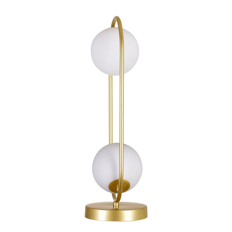 CWI Lighting Celeste 2 LightContemporary Metal Lamp in Medallion Gold