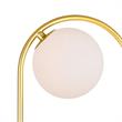 CWI Lighting Celeste 2 LightContemporary Metal Lamp in Medallion Gold