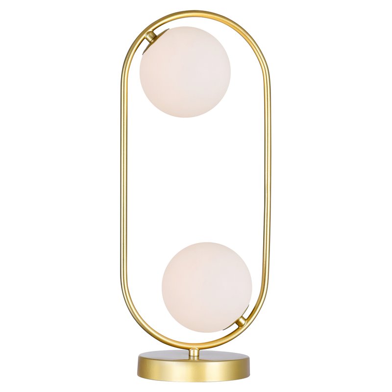 CWI Lighting Celeste 2 LightContemporary Metal Lamp in Medallion Gold